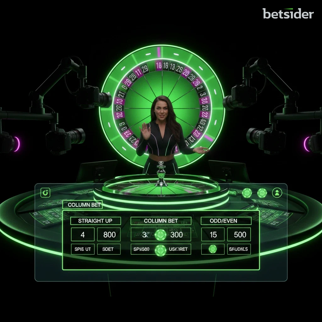 Interface de apostas numa mão de Blackjack ao Vivo em dispositivo móvel.